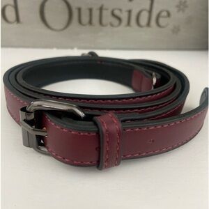 Burgundy Purse Shoulder/Crossbody Strap